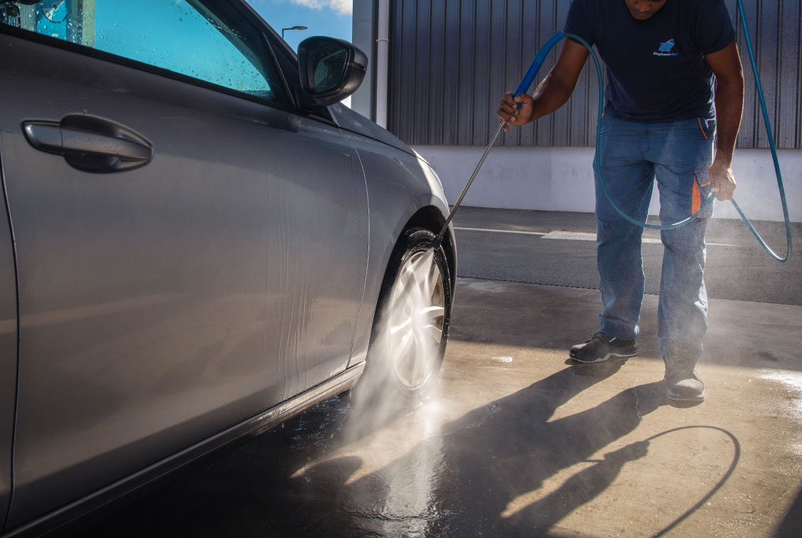 Le lavage haute pression