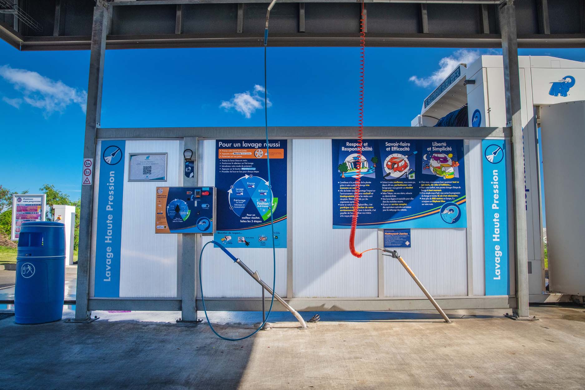 station de lavage voiture